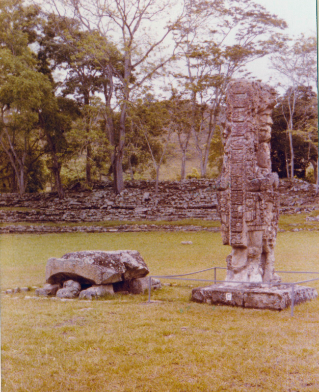 Stela C and Turtle Altar